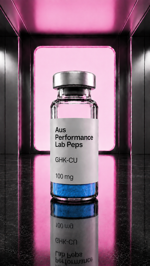 GHK-Cu 100mg copper peptide vial - Aus Performance