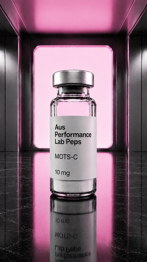 MOTS-C 10mg research peptide vial - Aus Performance